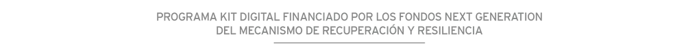 Foto de logotipos de redes, kit digital y Plan Next Generation